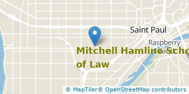 Location of Mitchell Hamline School of Law