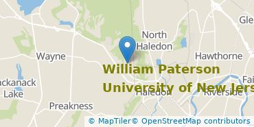 Location of William Paterson University of New Jersey