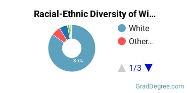 Graduate Racial-Ethnic Diversity at WWU/William Woods/The Woods