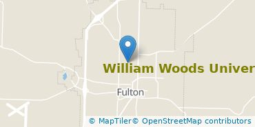 Location of William Woods University