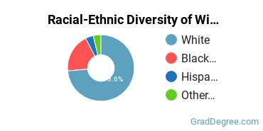 Graduate Racial-Ethnic Diversity at Winebrenner Theological Seminary