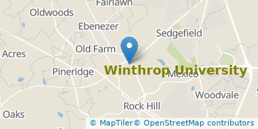Location of Winthrop University