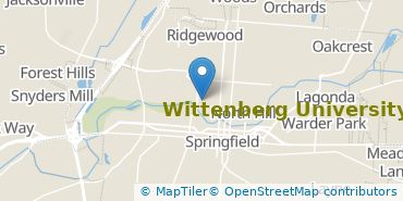 Location of Wittenberg University