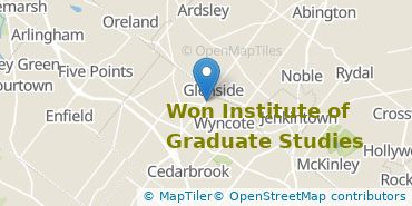 Location of Won Institute of Graduate Studies