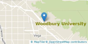 Location of Woodbury University