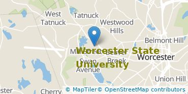Location of Worcester State University