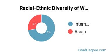 Graduate Racial-Ethnic Diversity at World Mission University