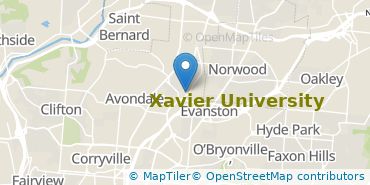 Location of Xavier University