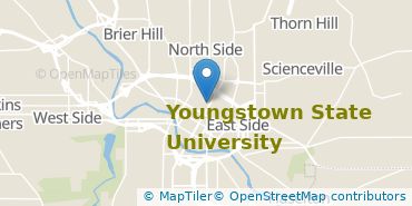 Location of Youngstown State University