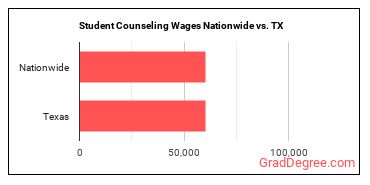 Student Counseling Wages Nationwide vs. TX