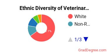 Veterinary Clinical Services Majors in FL Ethnic Diversity Statistics